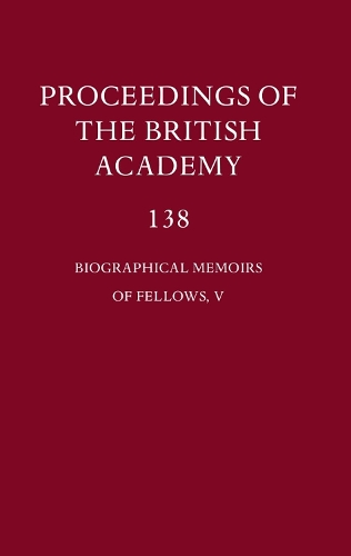 Biographical Memoirs of Fellows, V