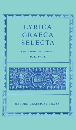 Lyrica Graeca Selecta