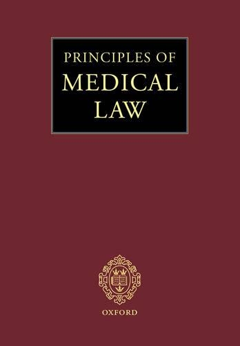 Principles of Medical Law