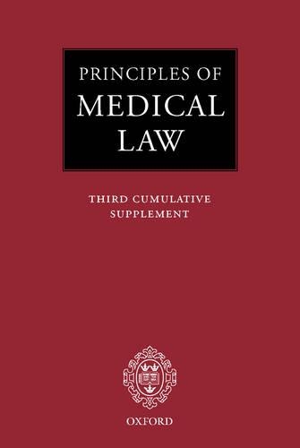Principles of Medical Law