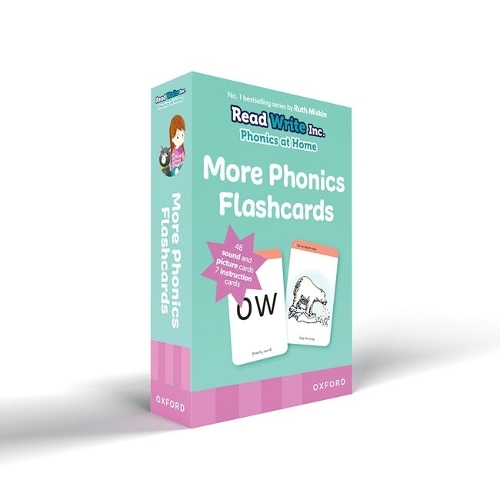 Read Write Inc. Phonics: More Phonics Flashcards by Ruth Miskin, Tim ...