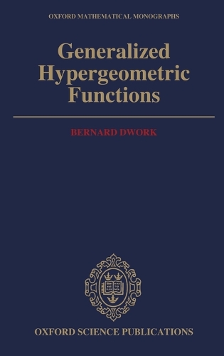 Generalized Hypergeometric Functions