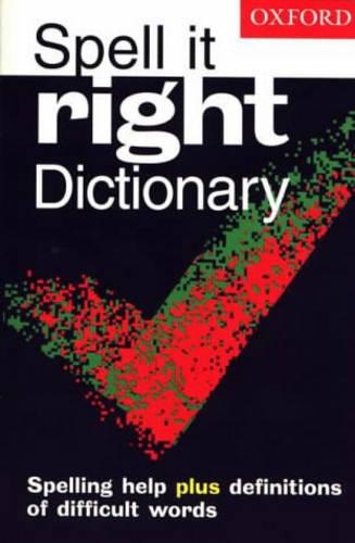 Spell it Right Dictionary
