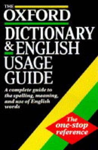 The Oxford Dictionary and English Usage Guide