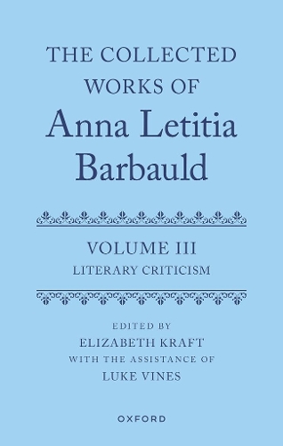 The Collected Works of Anna Letitia Barbauld: Volume 3