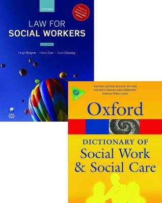 Law for Social Workers & a Dictionary of Social Work and Social Care Pack