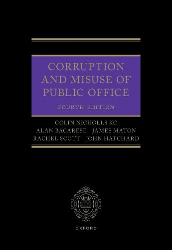 Corruption and Misuse of Public Office