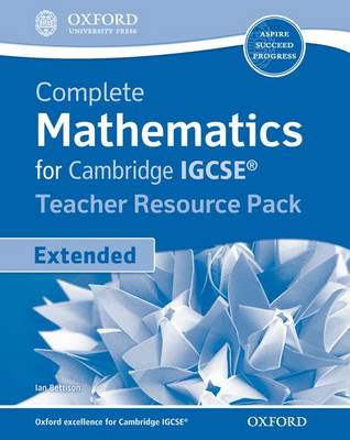 Complete Mathematics for Cambridge IGCSE Teacher's Resource Pack