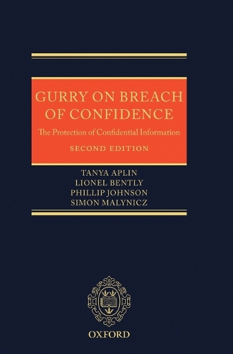Gurry on Breach of Confidence