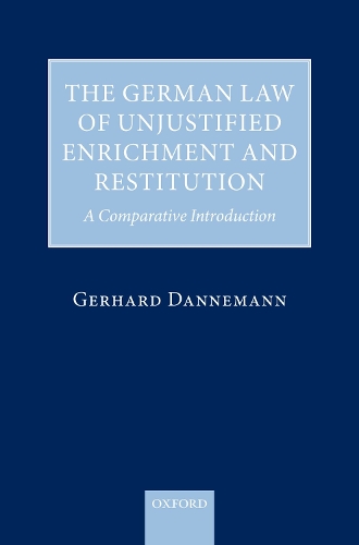 The German Law of Unjustified Enrichment and Restitution