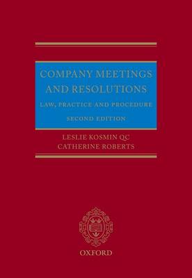 Company Meetings and Resolutions