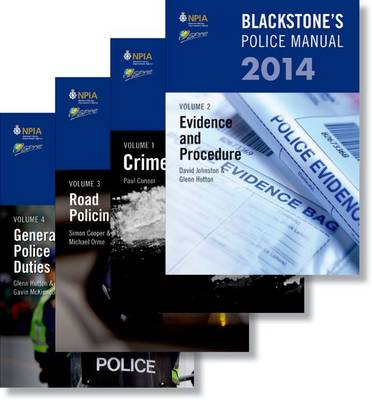 Blackstone's Police Manuals 2014