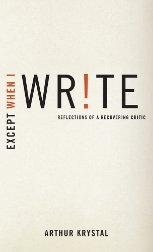 Except When I Write