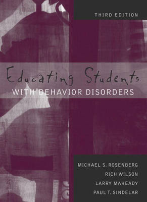 Educating Students with Behavior Disorders