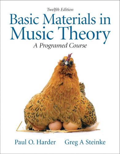 Basic Materials in Music Theory