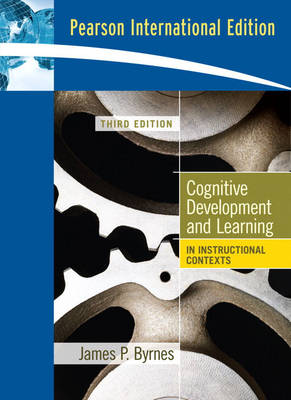 Cognitive Development and Learning in Instructional Contexts