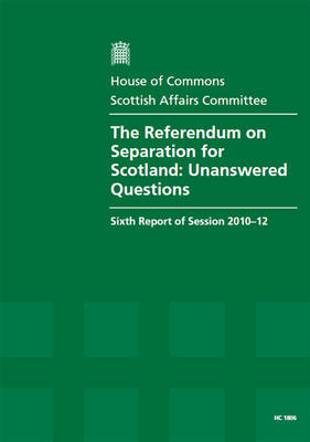The referendum on separation for Scotland