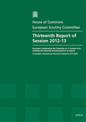 Thirteenth report of session 2012-13