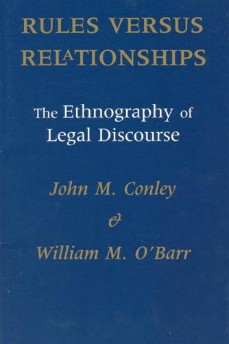 Rules versus Relationships