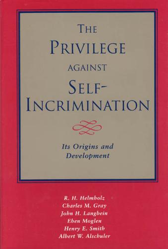 The Privilege against Self-Incrimination