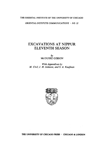 Excavations at Nippur