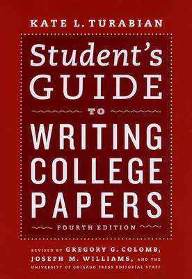 Student's Guide to Writing College Papers
