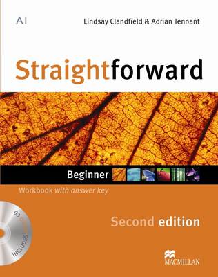 Straightforward 2nd Edition Beginner Workbook with key & CD