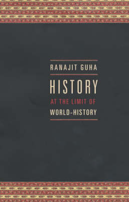 History at the Limit of World-history