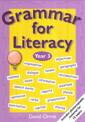 Grammar for Literacy: Year 3