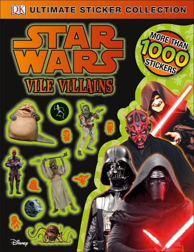 Star Wars Vile Villains Ultimate Sticker Collection