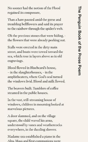 The Penguin Book of the Prose Poem