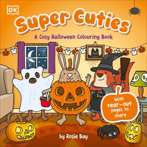 Super Cuties A Cosy Halloween Colouring Book by Rosie Bay