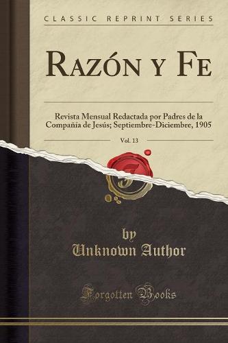 Razon Y Fe, Vol. 13
