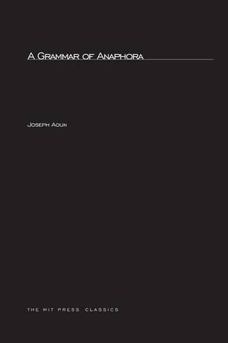 A Grammar Of Anaphora Volume 11