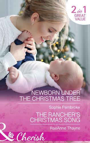 Newborn Under The Christmas Tree