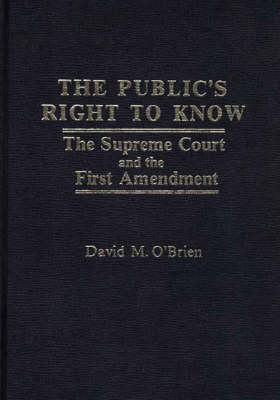 The Public's Right to Know