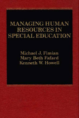 Managing Human Resources in Special Education