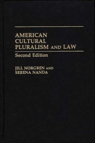 American Cultural Pluralism and Law, 2nd Edition