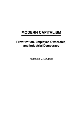 Modern Capitalism