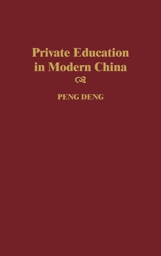 Private Education in Modern China