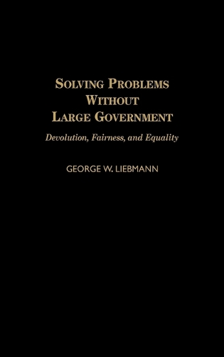Solving Problems Without Large Government