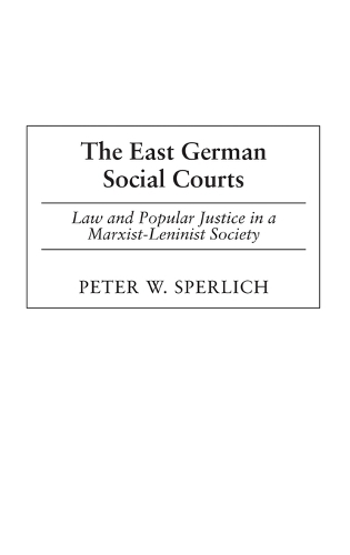 The East German Social Courts