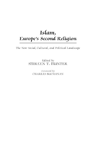 Islam, Europe's Second Religion