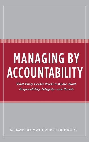 Managing by Accountability