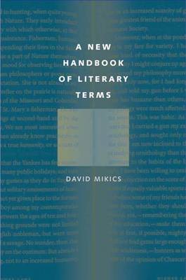 A New Handbook of Literary Terms