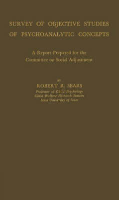 Survey of Objective Studies of Psychoanalytic Concepts