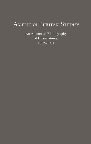 American Puritan Studies