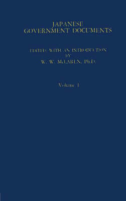 Japanese Government Documents