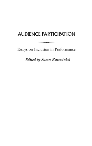 Audience Participation