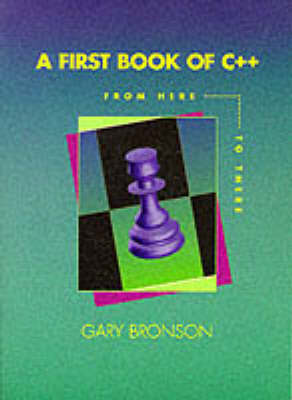 A First Book of C++